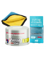 SOFT99 New Fusso Coat 12 Months Wax Light + glinka + mikrofibra 