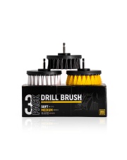 WORK STUFF DRILL BRUSH 3-PACK-ZESTAW SZCZOTEK DOPRANIA