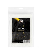 K2 LEFA PRO 40x40 340gr mikrofibra do pielęgnacji skór