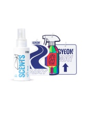 GYEON Q2M SCENTS LIGHT BLUE 80ML - INTENSYWNY ZAPACH SAMOCHODOWY + ZAWIESZKA x3 